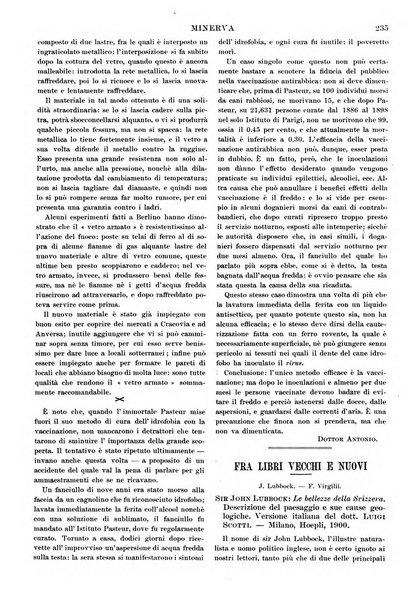 Minerva rassegna internazionale