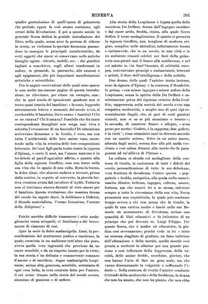 Minerva rassegna internazionale