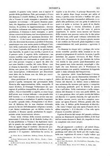 Minerva rassegna internazionale