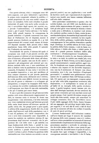 Minerva rassegna internazionale