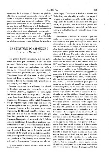 Minerva rassegna internazionale