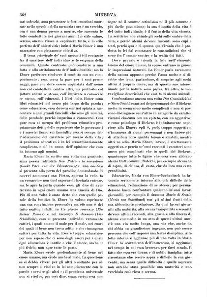 Minerva rassegna internazionale