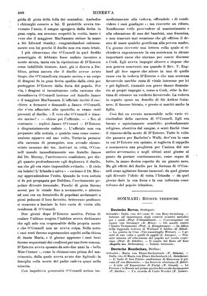 Minerva rassegna internazionale