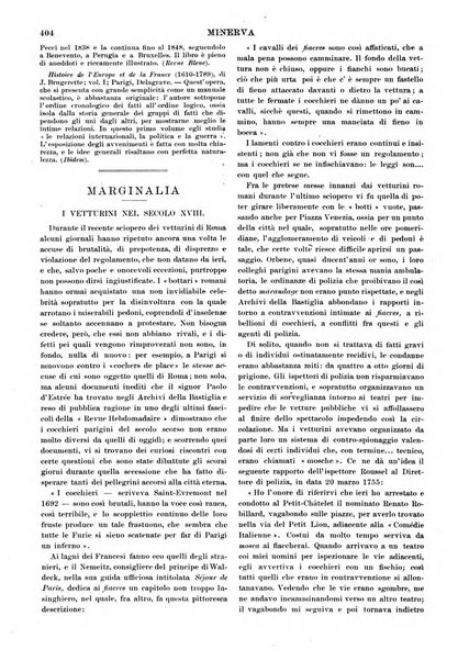 Minerva rassegna internazionale