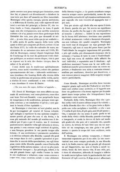 Minerva rassegna internazionale