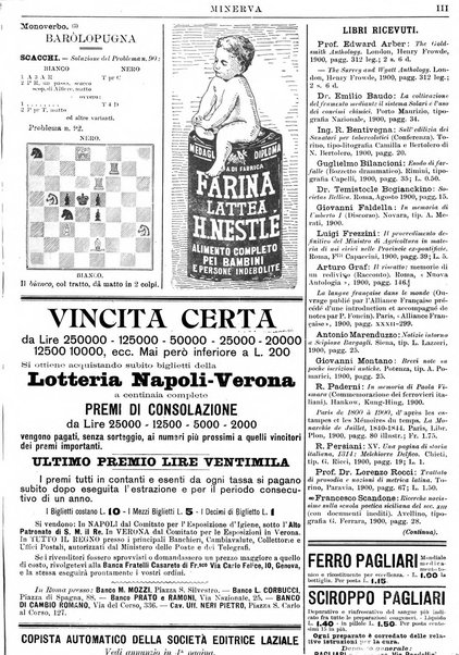 Minerva rassegna internazionale