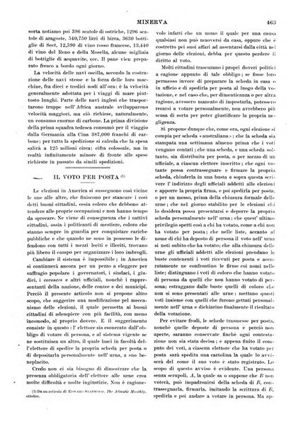 Minerva rassegna internazionale