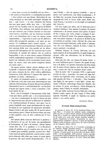 Minerva rassegna internazionale