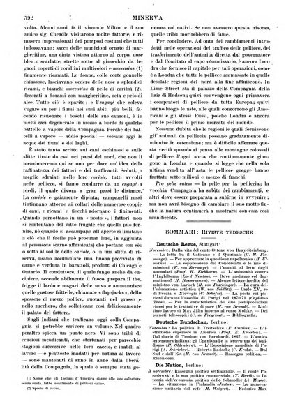 Minerva rassegna internazionale