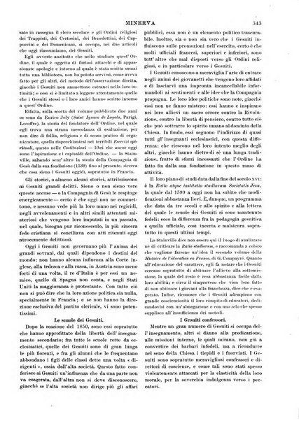 Minerva rassegna internazionale