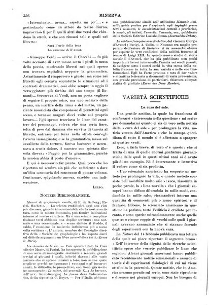 Minerva rassegna internazionale