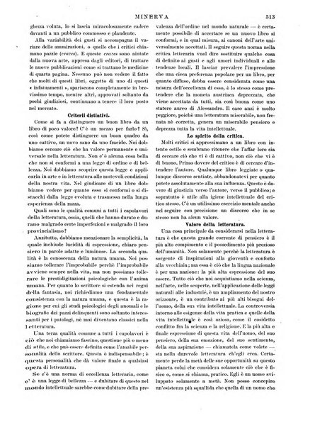 Minerva rassegna internazionale