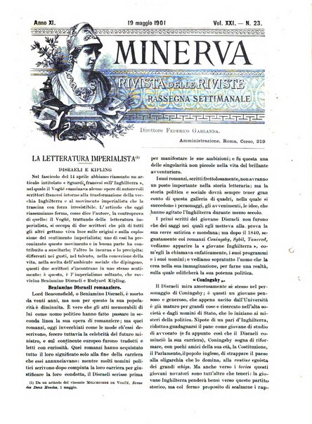 Minerva rassegna internazionale