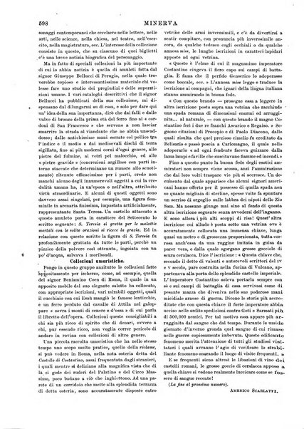 Minerva rassegna internazionale