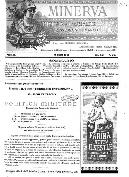 Minerva rassegna internazionale