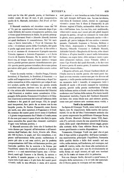 Minerva rassegna internazionale