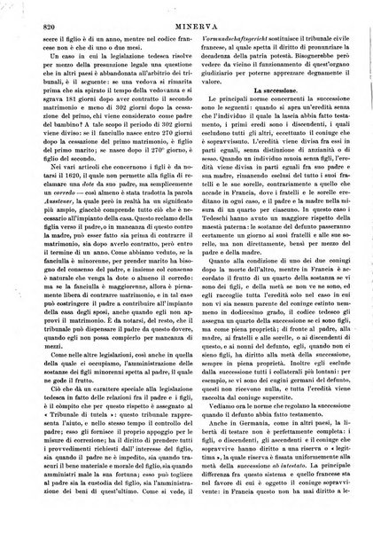 Minerva rassegna internazionale