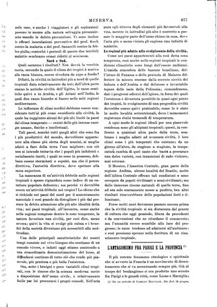 Minerva rassegna internazionale