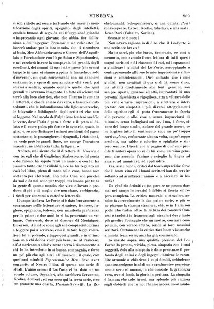 Minerva rassegna internazionale