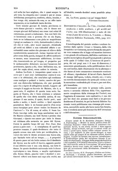 Minerva rassegna internazionale