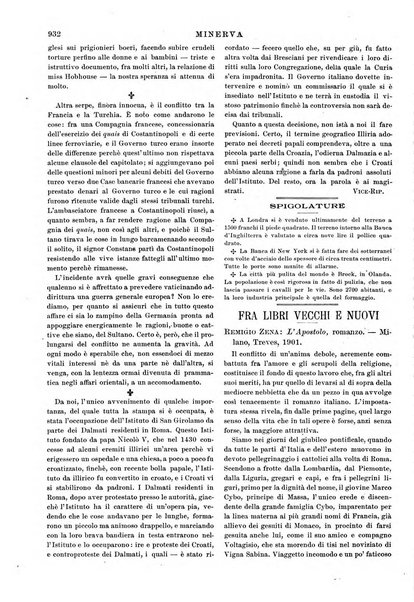 Minerva rassegna internazionale