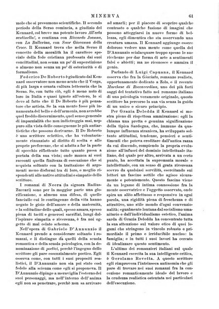 Minerva rassegna internazionale