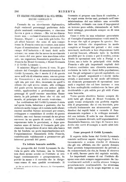 Minerva rassegna internazionale