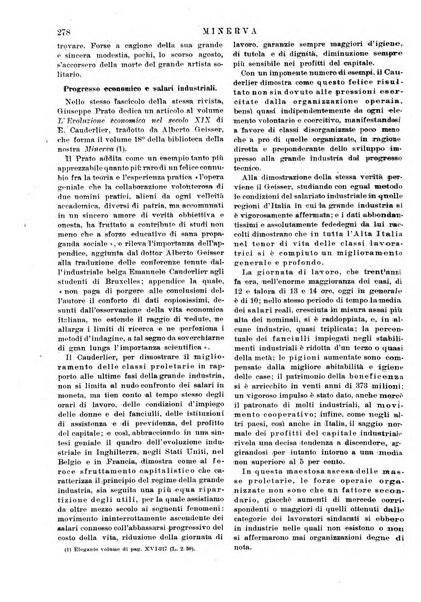 Minerva rassegna internazionale