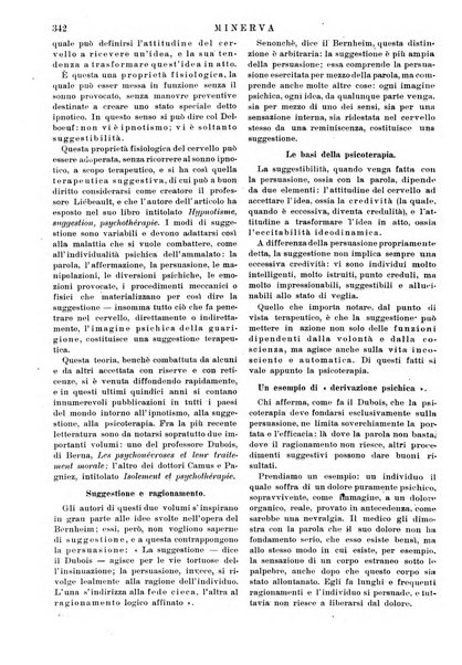 Minerva rassegna internazionale