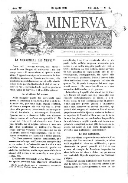 Minerva rassegna internazionale