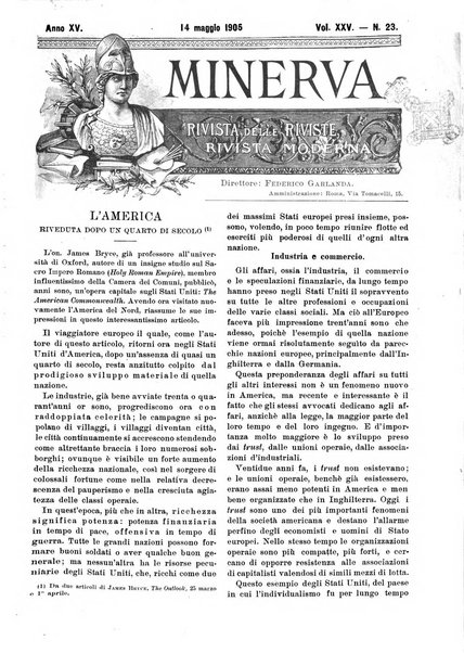 Minerva rassegna internazionale