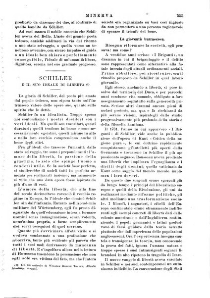 Minerva rassegna internazionale