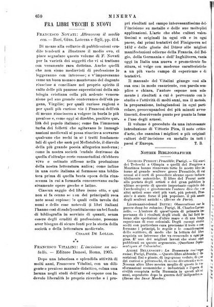 Minerva rassegna internazionale