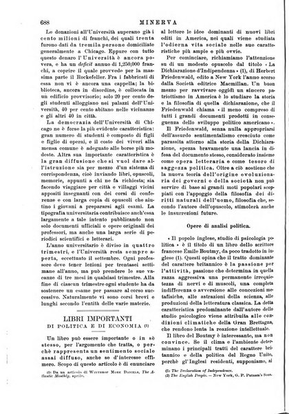 Minerva rassegna internazionale