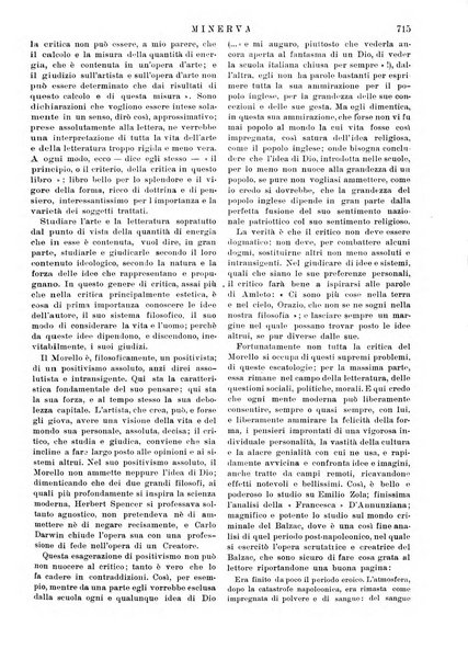 Minerva rassegna internazionale