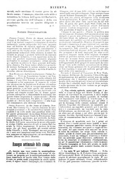 Minerva rassegna internazionale