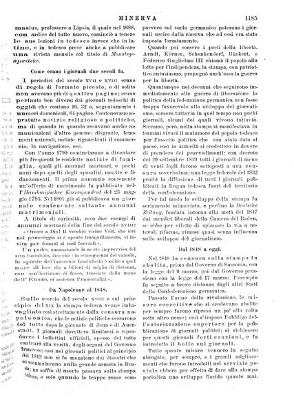 Minerva rassegna internazionale