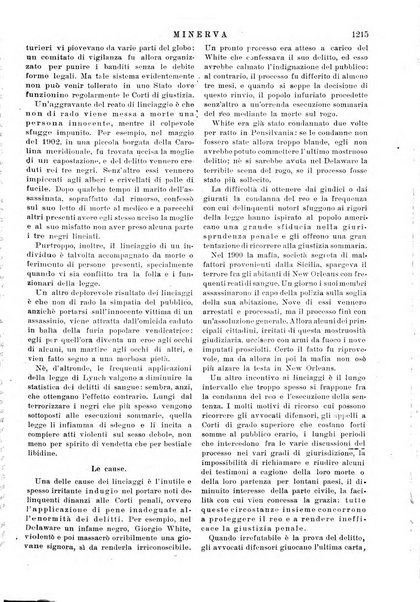 Minerva rassegna internazionale