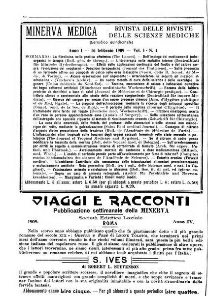 Minerva rassegna internazionale