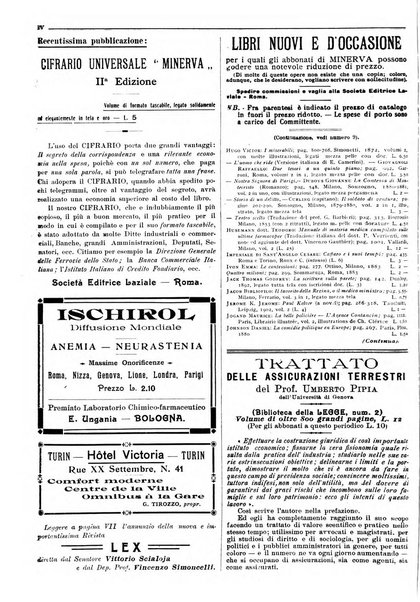 Minerva rassegna internazionale