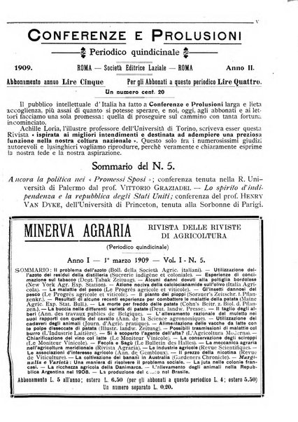 Minerva rassegna internazionale