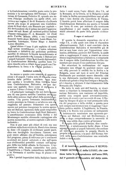 Minerva rassegna internazionale