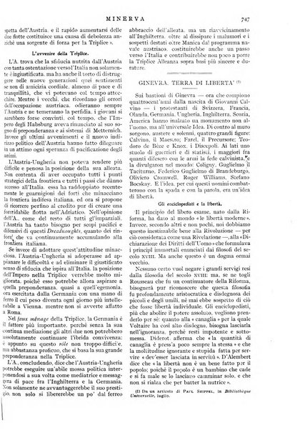 Minerva rassegna internazionale