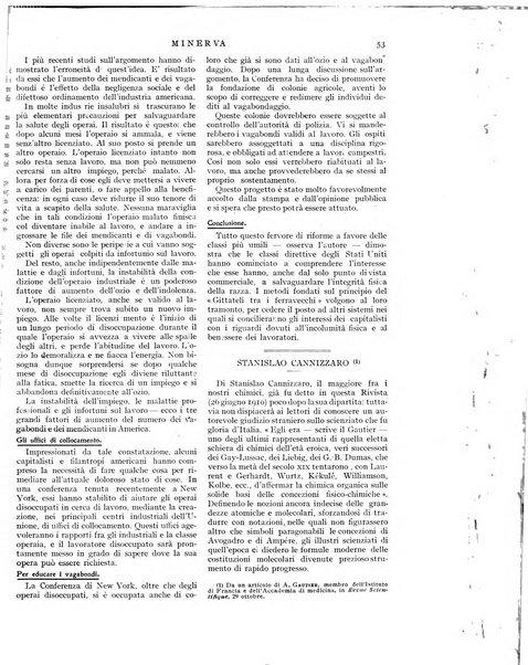 Minerva rassegna internazionale