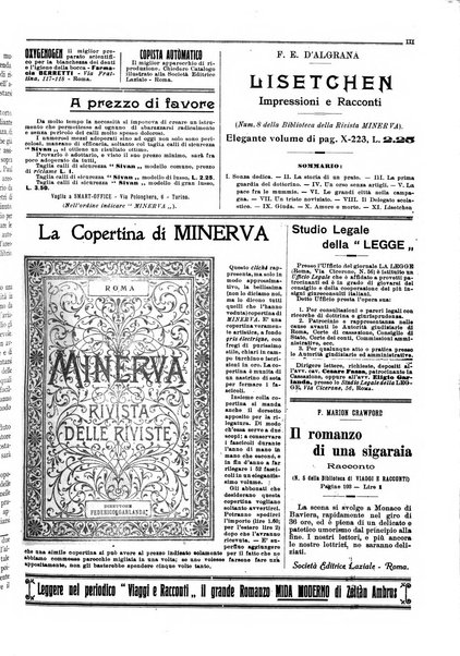 Minerva rassegna internazionale