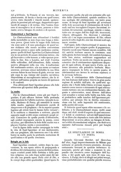 Minerva rassegna internazionale