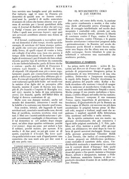 Minerva rassegna internazionale