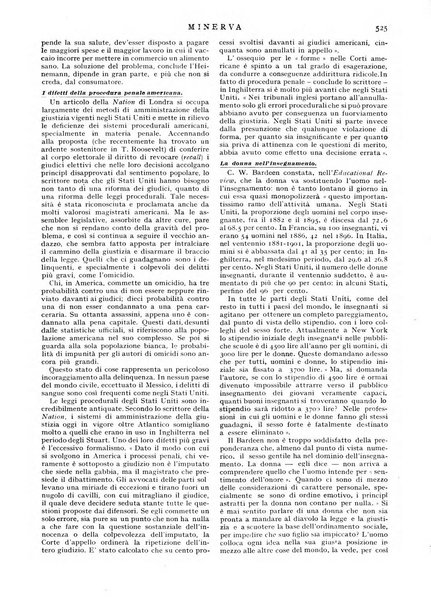 Minerva rassegna internazionale