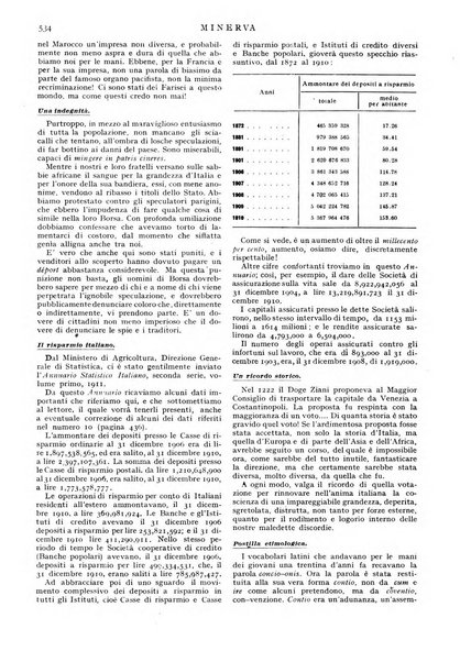 Minerva rassegna internazionale