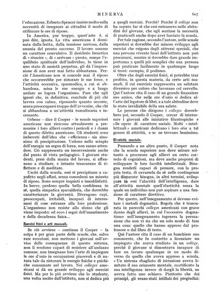 Minerva rassegna internazionale